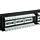 Product 19" patch panel Solarix 24 x RJ45 CAT6 UTP 350 MHz 1U czarny SX24-6-UTP-BK - Solarix - Patch panele