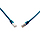 10G patchcord CAT6A SFTP LSOH 0,5m niebieski non-snag-proof C6A-315BU-0,5MB - Solarix - Patchcordy