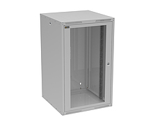 Szafa naścienna GrandN DUO 20U 600mm, drzwi szklane, RAL 7035, GrandND-20U-66-11-G - Solarix - Naścienne 19"