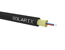 DROP1000 kabel Solarix 8wł 9/125, 3,0 mm LSOH E<sub>ca</sub> czarny 500m SXKO-DROP-8-OS-LSOH - Solarix - Światłowody