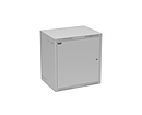 Szafa naścienna GrandN 12U 450mm, drzwi blaszane, RAL 7035, GrandN-12U-645-21-G - Solarix - Naścienne 19"