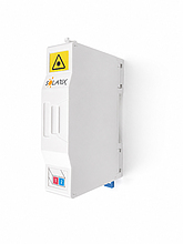 Product Skrzynka optyczna na szynę DIN do 2 złączy SC SXOB-SC-DIN-2 - Solarix - Fiber Management