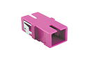 Adapter SC MM OM4 simplex bez kołnierza SXAD-SC-PC-OM4-S-SE - Solarix - Adaptery