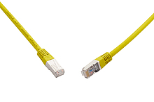 10G patchcord CAT6A SFTP LSOH 15m żółty non-snag-proof C6A-315YE-15MB - Solarix - Patchcordy