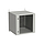 Product Naścienna szafa zewnętrzna LC-20 12U 600x600 drzwi szklane 2x1 - punktowy zamek LC-20-12U-66-11-G - Solarix - Zewnetrzne z wyższym IP