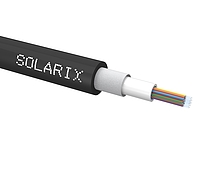 Uniwersalny kabel CLT Solarix 24wł 50/125 LSOH E<sub>ca</sub> OM2 czarny SXKO-CLT-24-OM2-LSOH - Solarix - Światłowody
