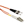 Patchcord Solarix 50/125 LCpc/STpc MM OM2 2m duplex SXPC-LC/ST-PC-OM2-2M-D - Solarix - Patchcordy