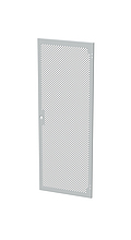 Drzwi metalowe do LC-50, 33U, szerokość 600 mm, perforowane, kolor RAL 7035, zamek 1-punktowy - Solarix - Akcesoria