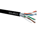 Kabel instalacyjny Solarix CAT6A STP PE F <sub>ca</sub> 500m szpula SXKD-6A-STP-PE - Solarix - Kable instalacyjne