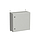 Product Naścienna szafa zewnętrzna LC-20 12U 600x300 drzwi blaszane 2x1 - punktowy zamek LC-20-12U-63-21-G - Solarix - Zewnetrzne z wyższym IP