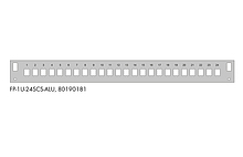 Product Panel przełącznicy na 24 adaptery SC simplex / E2000 / LC duplex - Solarix - Przełącznice światłowodowe